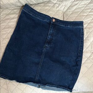 GUESS Dark Blue Denim Skirt